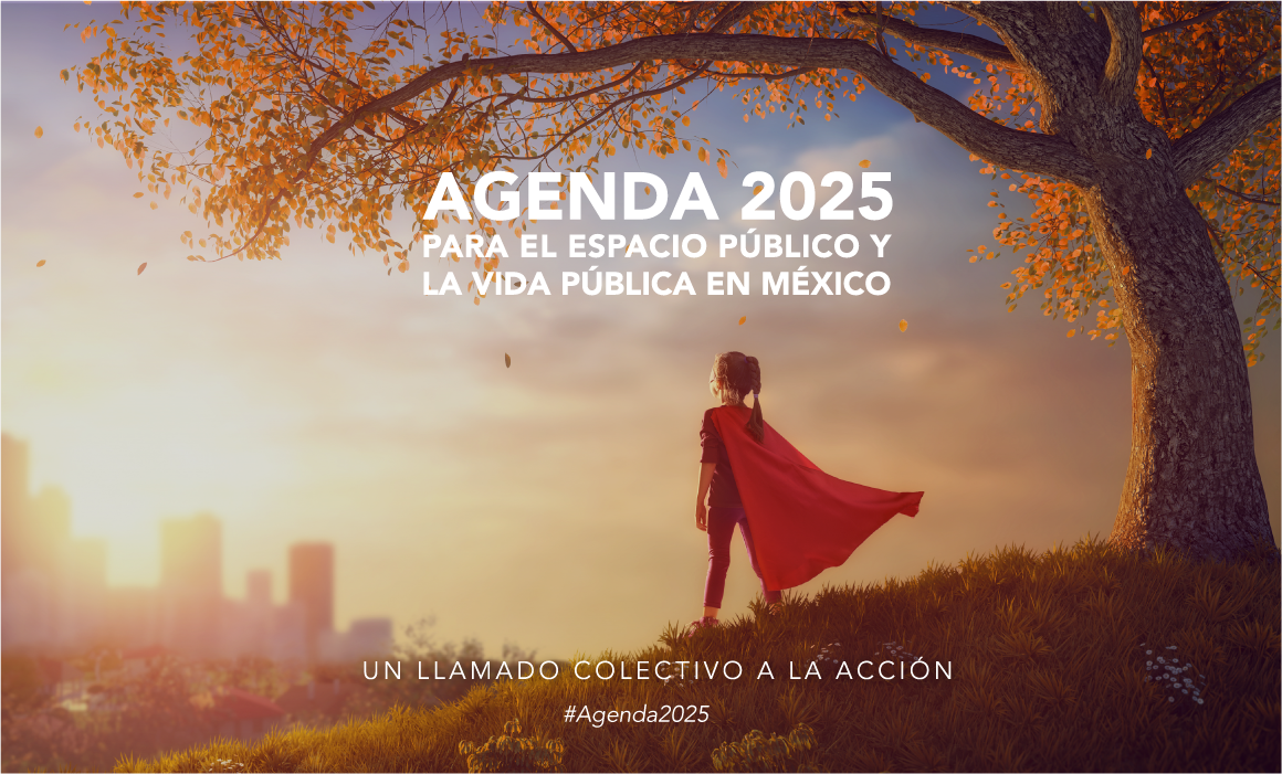 AGENDA 2025, para el Espacio Público y la Vida Pública en México