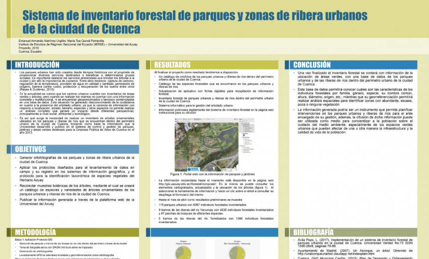 Inventario Forestal de Parques