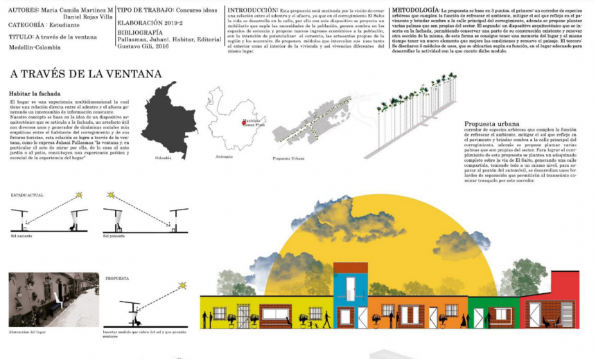 A través de la ventana