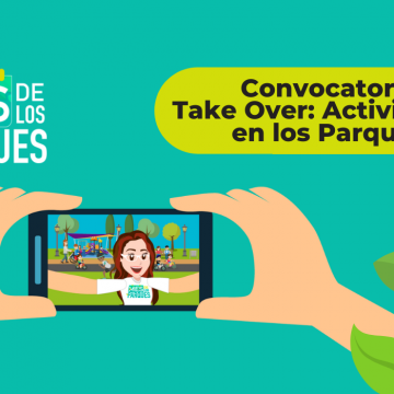 Convocatoria Take Over: Actividades en los Parques