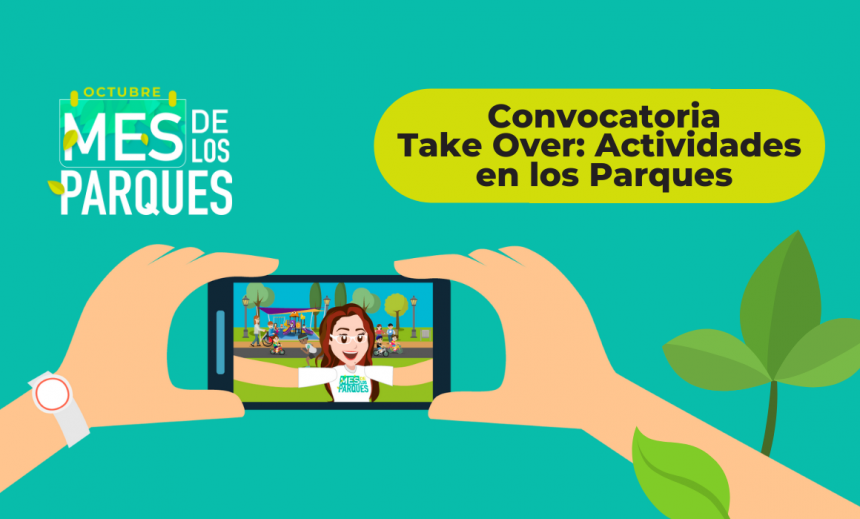 Convocatoria Take Over: Actividades en los Parques