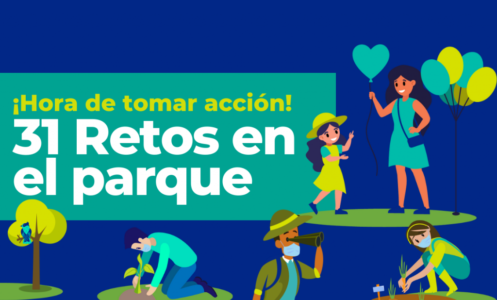 ¡Hora de tomar acción! 31 Retos en el parque