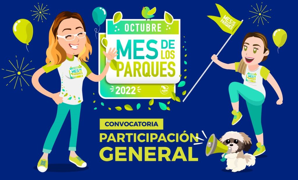 portada 1- Convocatoria General de Participación – Octubre, Mes de los Parques 2022