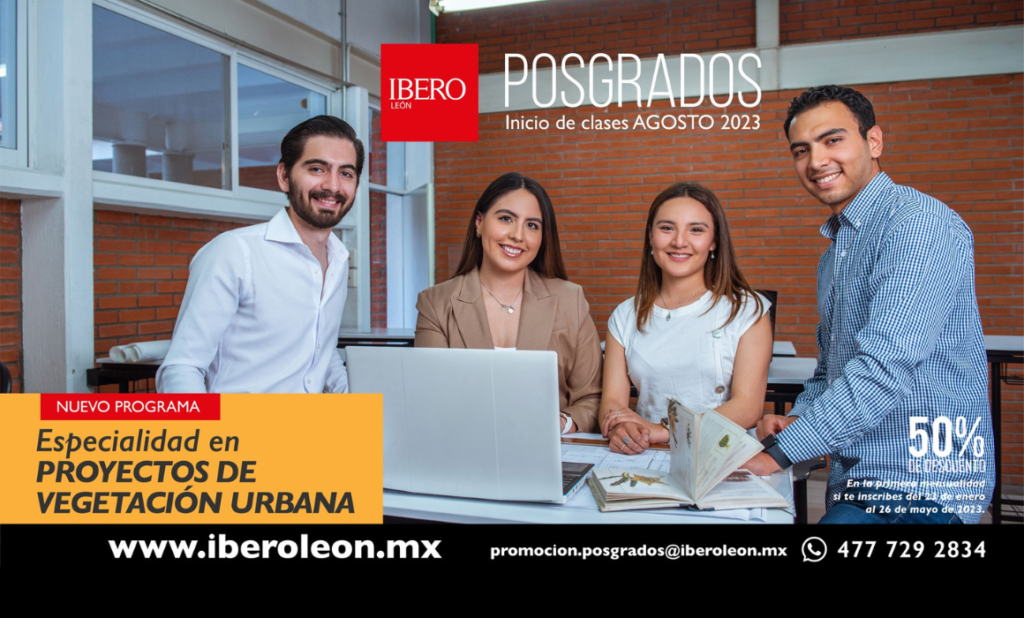 Especialidad en Proyectos de Vegetación Urbana