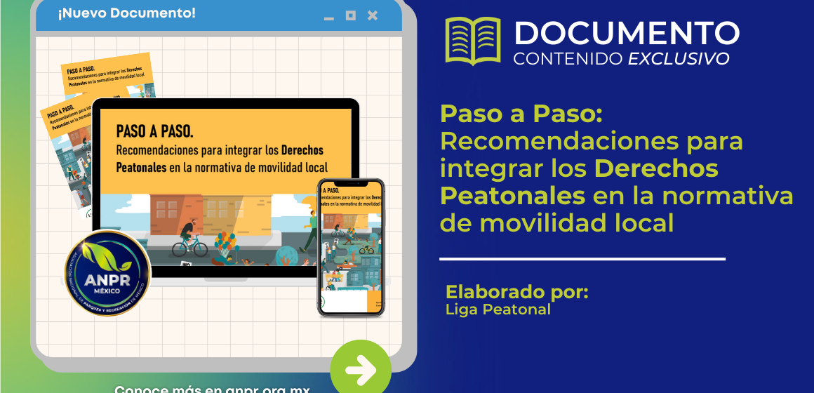 Documento de biblioteca - Paso a Paso Recomendaciones para integrar los Derechos Peatonales en la normativa de movilidad local
