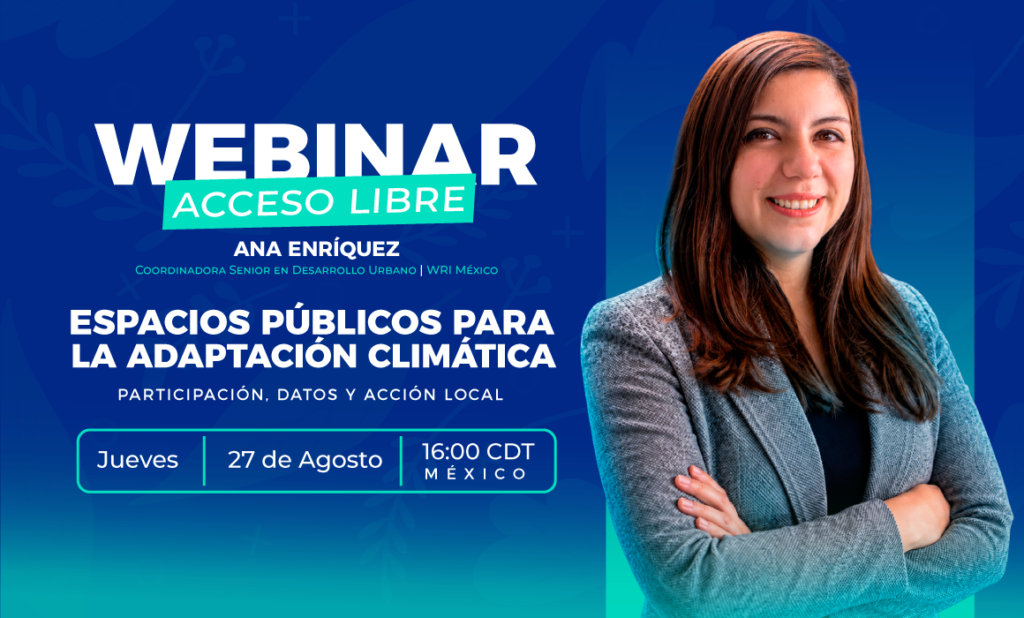 Espacios públicos para la adaptación climática